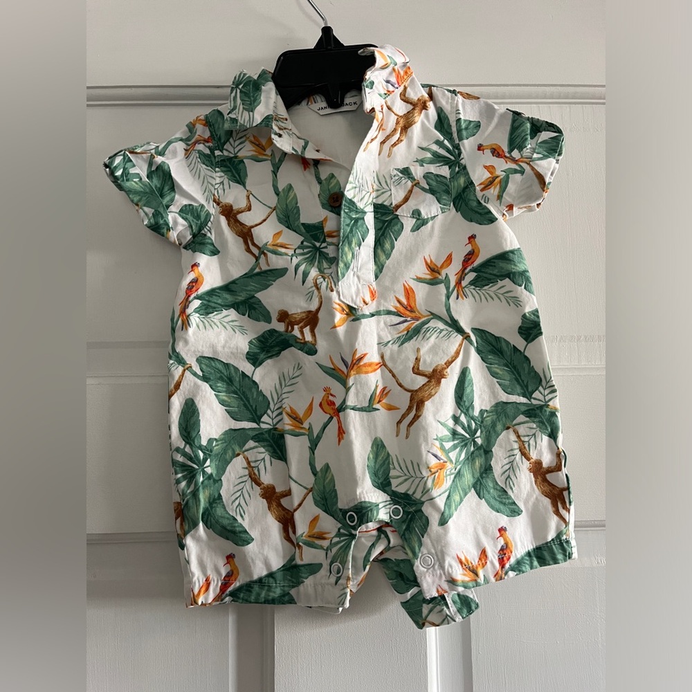 Janie and Jack 0-3m romper